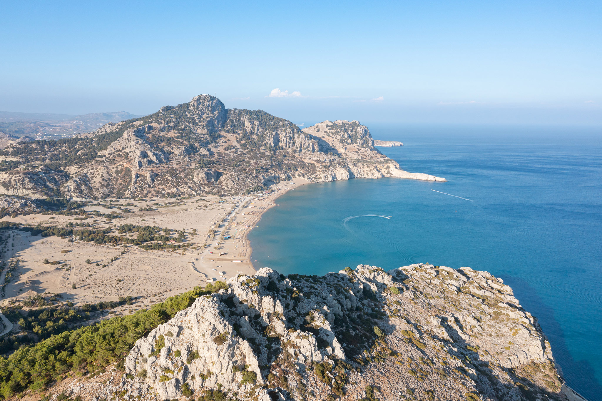 Tsambika Beach, Kolympia, Rhodes